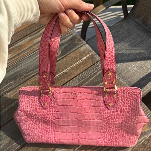 Kate Spade Pink Purse - Picture 10 of 13